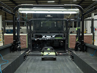 The FJ Company - 1977 FJ43 48648 Slate Gray - Restoration - Assembly